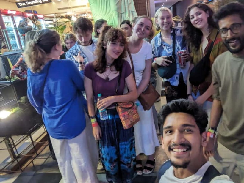 Bangalore:The Original bengaluru pub crawl - Break time and photo stop: letting the group reset