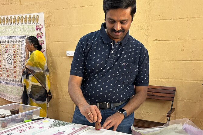 Block/ Eco Printing Workshop - 90 Minutes - Block printing in Bengaluru: what you’re really doing