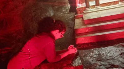 Chennai: St. Thomas Trail & Madras War Cemetery - Little Mount cave: hiding in AD 68, and the handprints