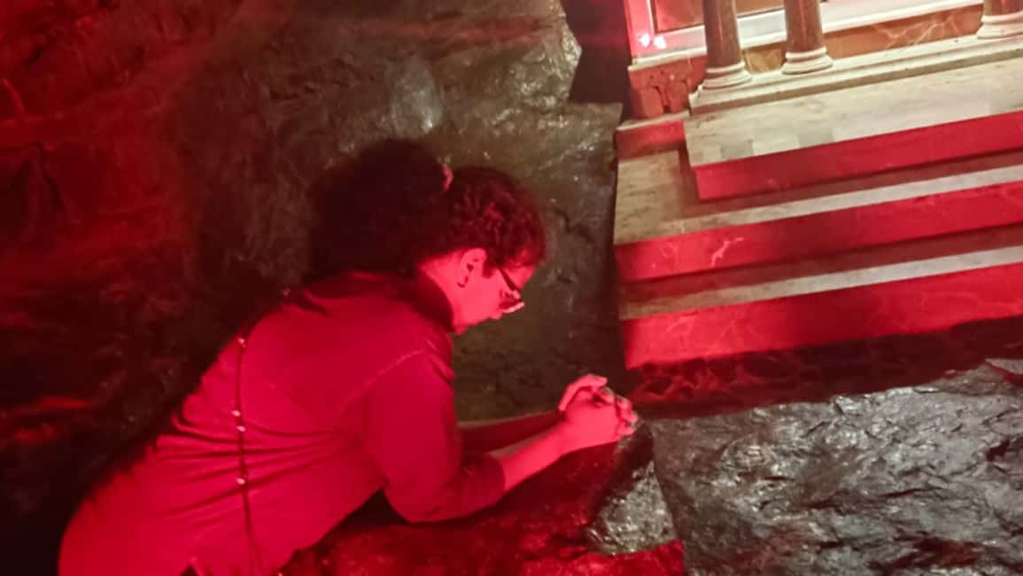 Chennai: St. Thomas Trail & Madras War Cemetery - Little Mount cave: hiding in AD 68, and the handprints