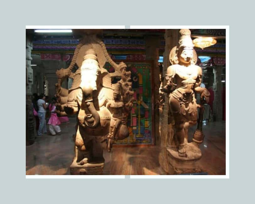 Discover the Divine Charm of Madurai - Thirumalai Nayakkar Palace: 17th-century scale, guided in just the right window