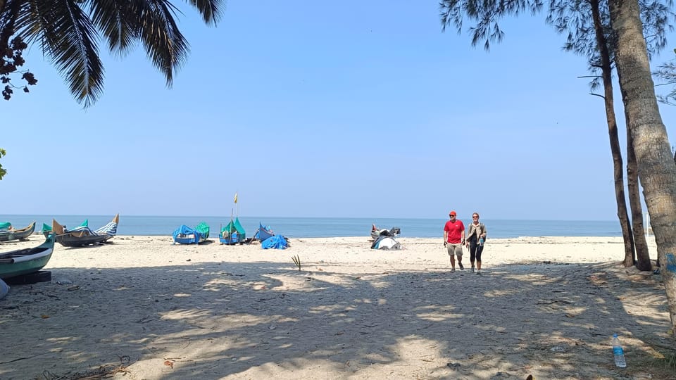 Fort Kochi Beach and Backwater eBike/Cycling Tour (Half Day) - Riding the shrimp-farm sandbank roads: fun, focus, and safety