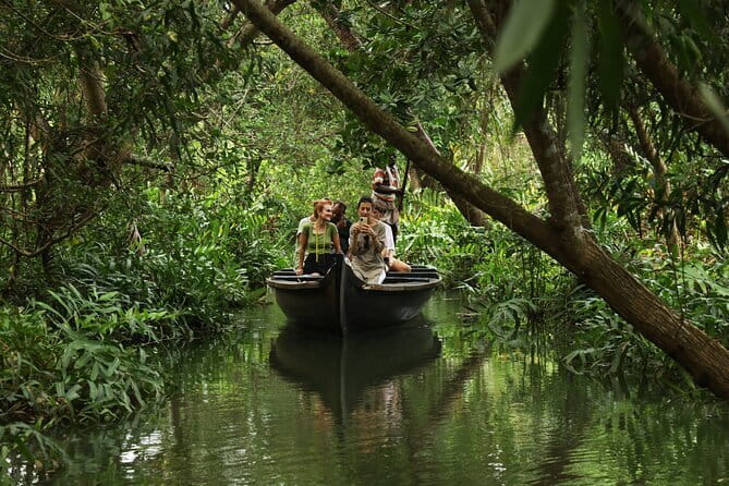 Half Day Village Sunset Eco House Boat Tour-From Cruise Terminal - The canoe ride: calm water before the sunset boat