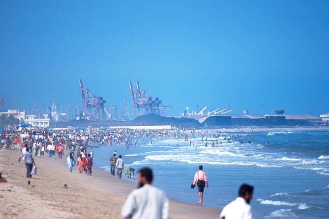 Highlights of the Chennai (Guided Half Day City Tour) - Stop 5: Anna Memorial, MGR Museum, and Elliot Beach details