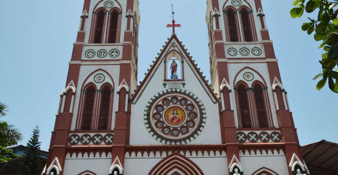 Highlights of the Pondicherry (Guided Half Day City Tour) - Sacred Heart Basilica and Immaculate Conception Cathedral