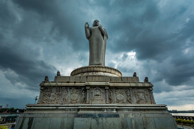 Hussain Sagar Lake Private Walking Tour in Hyderabad - The 125-ft Dr. B. R. Ambedkar statue: modern scale meets civic pride