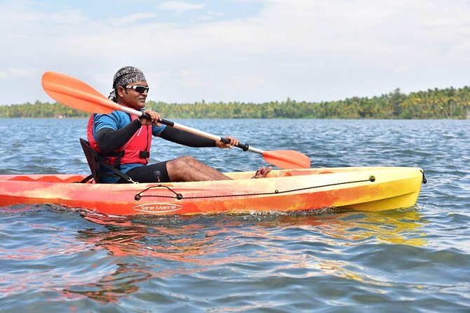 Kayaking to the Black Devil Snail Sandbar Island in Paravur Lake near Varkala - Key points worth knowing