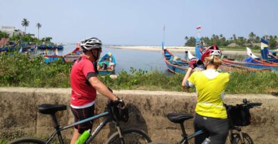Kochi to Marari/ Kumarakom/ Alleppey eBike/Cycling Tour - Meeting at SPR Perfume Museum: start point and first-bike setup