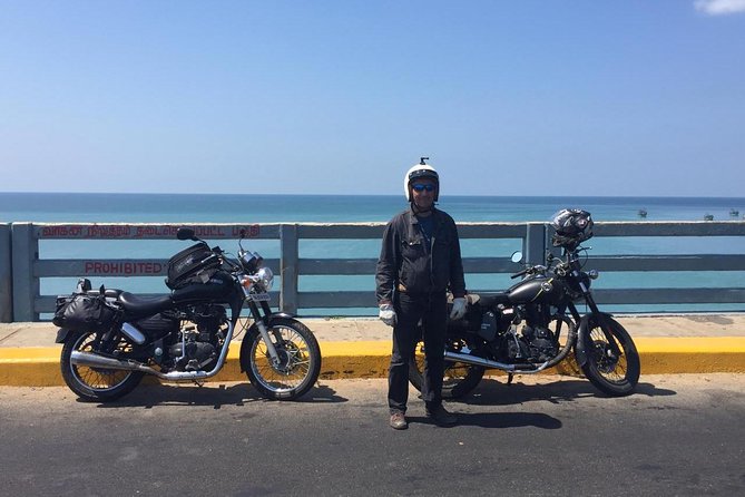 Motorcycle tour to Pondicherry as a day trip from Chennai - Day 1 in Pondicherry: Ashram, French heritage walks, and sea air