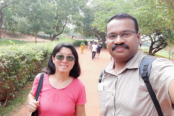 Motorcycle tour to Pondicherry as a day trip from Chennai - Day 2: Auroville ideas, then Mahabalipuram stone wonders
