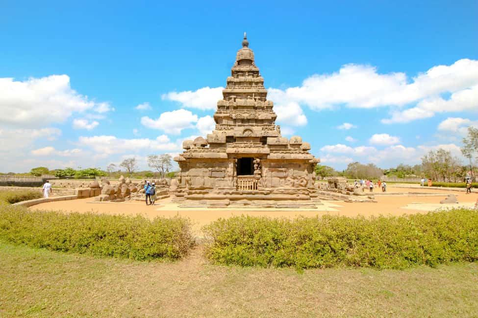 Private day tour to Mahabalipuram, Pondicherry from Chennai - Mahabalipuram UNESCO: Shore Temple, Five Rathas, and the Big Carvings