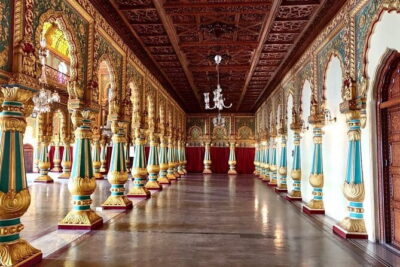 Private tour of Mysore by tourism ministry approved company - Mysore Palace: Indo-Saracenic grandeur you can actually read