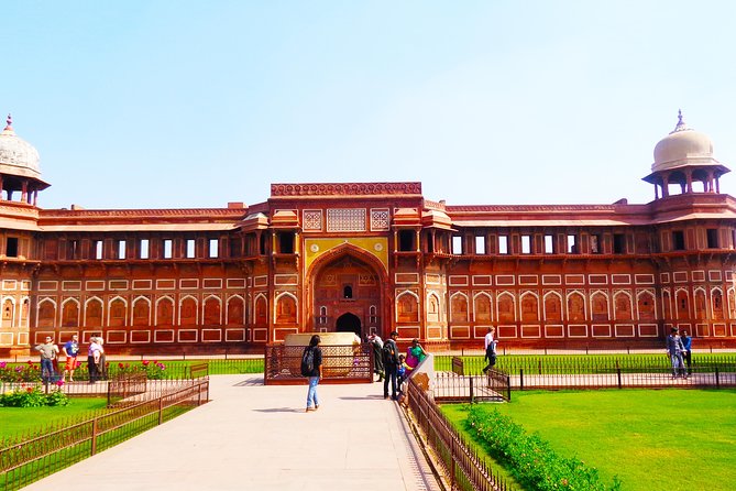 Taj Mahal Sunrise and Agra Overnight Tour from Hyderabad - Agra Fort and Mehtab Bagh: more than just Taj photos