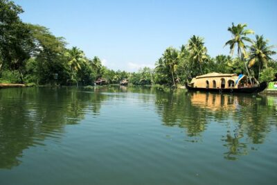 Trivandrum Private Tour: Overnight Alleppey Backwaters Houseboat Cruise - Day 1 cruise: villages, coconut palms, and the slow way to see Kerala